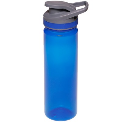 Plastic Sports Water Bottles with Flip Lid 22 oz