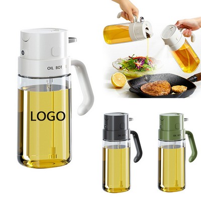 19 oz Oil Dispenser With Sprayer