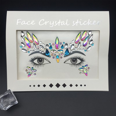 Rhinestone Face Stickers