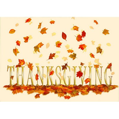 Falling Leaves of Thanksgiving