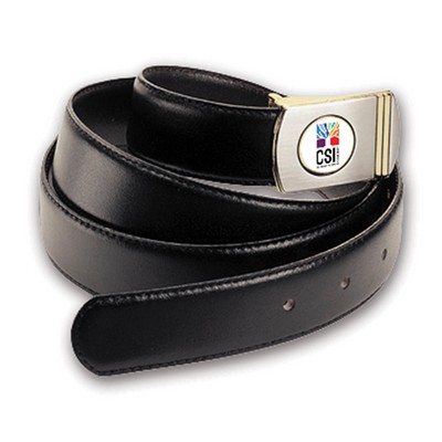 Belt Buckle & Belt W/ D2 Color Medallion