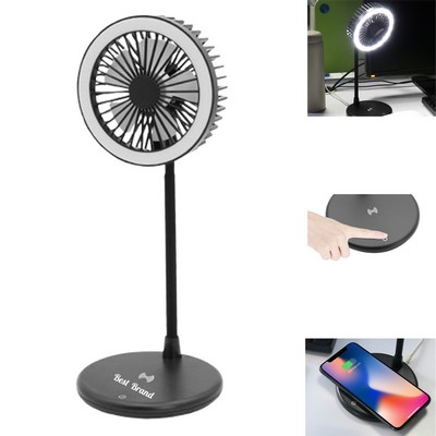 Wireless Charging Fill Light Small Fan