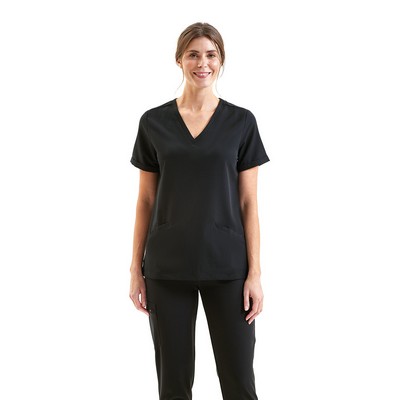 ONNA BY PREMIER Women's Invincible V-Neck Stretch Scrub Top