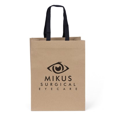 Eco Cedar - Woven Handle Eurototes - Flexo Ink Print (10" x 5" x 13")