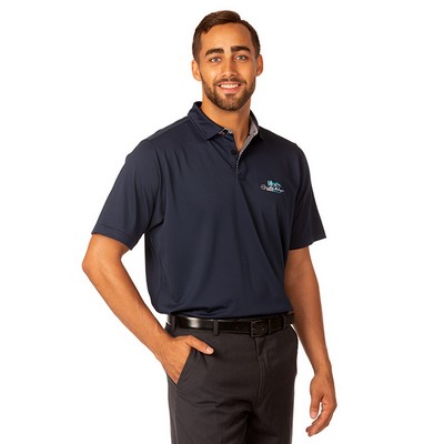 Zorrel® Manchester Mens Heather Jersey Stretch Polo