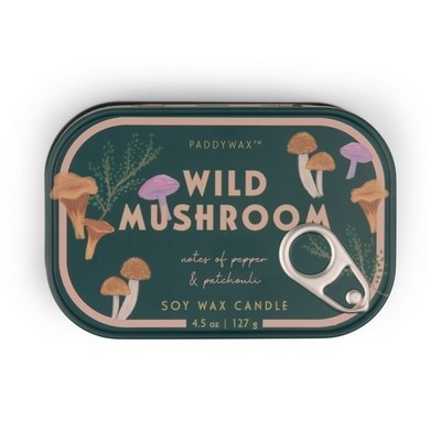 Bistro 4.5 Oz Printed Tin - Wild Mushroom (Candle)