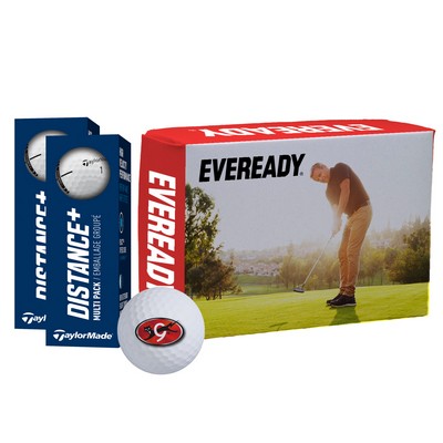 Taylormade Distance Golf Ball in Custom Half Dozen Box