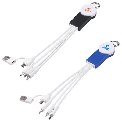 Tribute 4-in-1 Charging Cable with Watch Charger