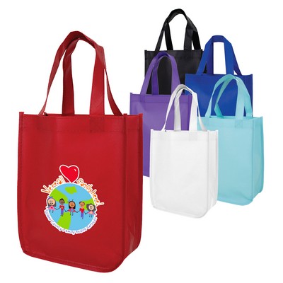 Laminated 110+GSM Non-Woven Small Matte Tote Bag