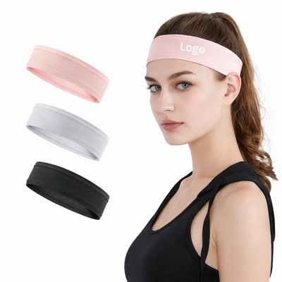 Quick-Dry Moisture-Wicking Sports Headband
