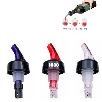 1 Oz. Measured Bottle Pourer with Stainless Steel Ball Bearings