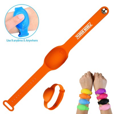 Oval Shaped Sanitizer Wristband Dispenser