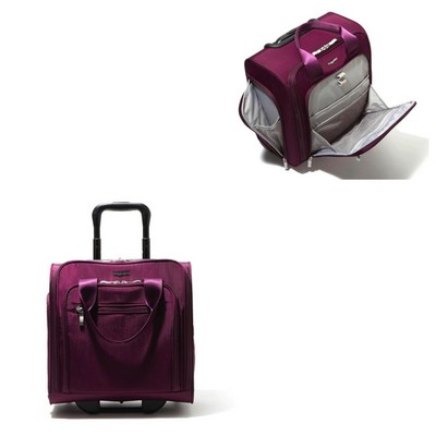 Baggallini® 2 Wheel Underseater Luggage - Mulberry Red