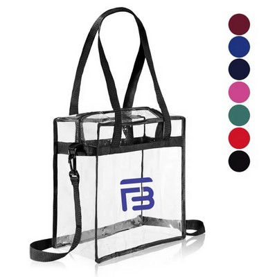 Clear PVC Tote Bag