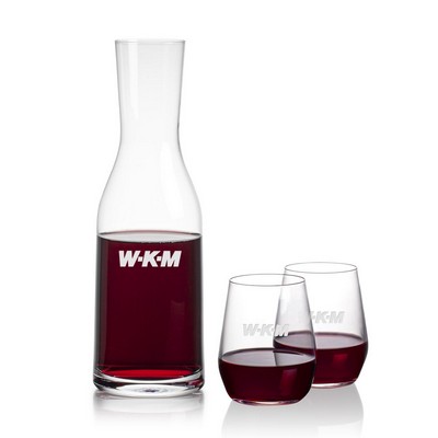 Caldmore Carafe & Germain Stemless Wine