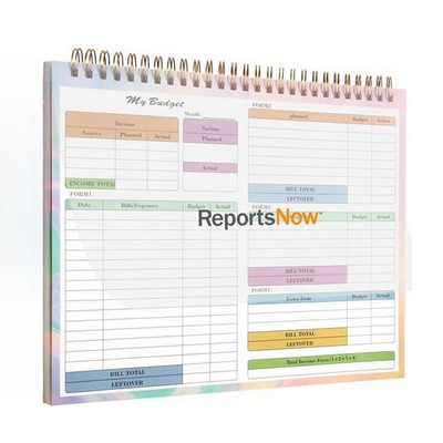 B5 50 Sheets Undated Budget Planner