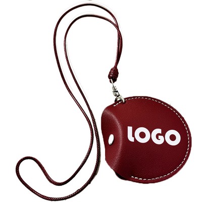 PU Leather Travel Portable Earphone Storage Bag