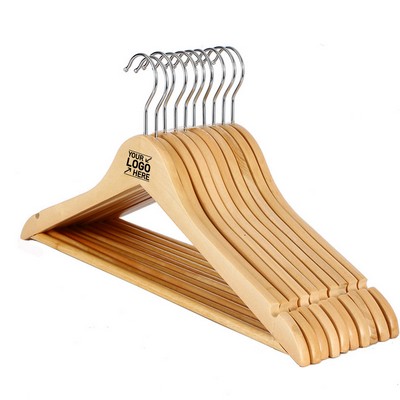 Trackless Solid Wood Hanger