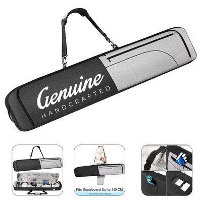 600D Water Resistant Padded Snowboard Bag
