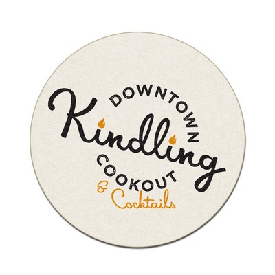 Pulpboard Coaster (4" Dia.) *OUT OF STOCK*