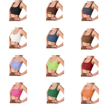 Women Compression Yoga Bra Waistcoat