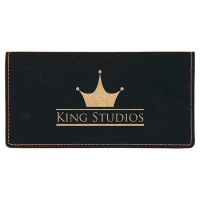 Leatherette Checkbook Cover