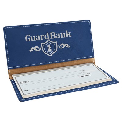 Leatherette Checkbook Cover