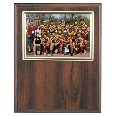 Cherry Finish Slide in Plaque w/Frame