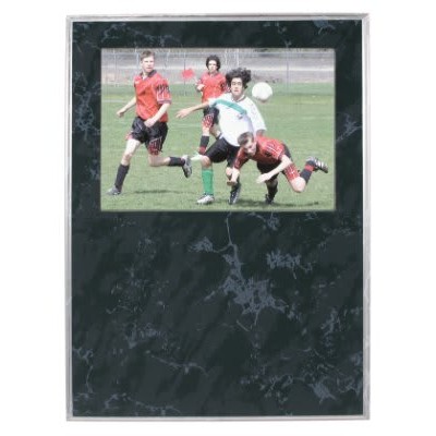 Marble Finish Slide In Frame Plaque with Window