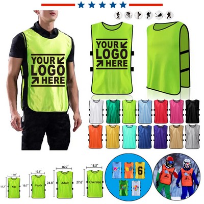 Mesh Training Waistcoat For Kids, Youth And Adult
