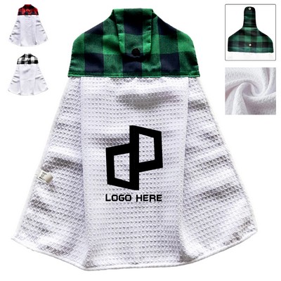 Hanging Waffle Weave Hand Towel