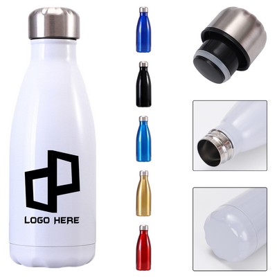 12Oz Stainless Steel Vacuum Insulated Water Bottle