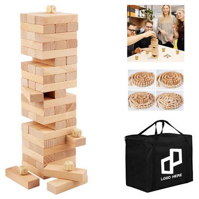 Giant Wood Tumbling Blocks