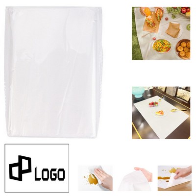 16 X 24" Disposable Tablecloth W/ Custom Packing Bag