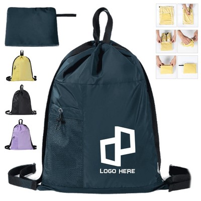 14.17X18.11" Terylene Drawstring Backpack