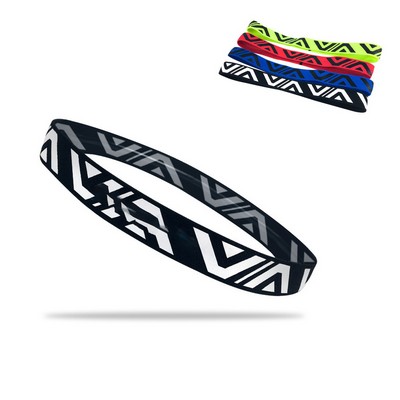Sport W/ Non-slip Silicone Tape Air Permeable Sweat Absorbing Headband