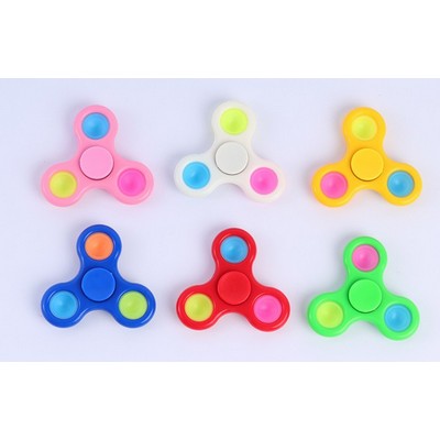 3 Bubbles Fidget Push Pop Spinner