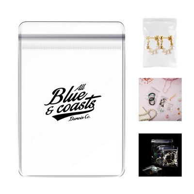 Strong PVC Self-Seal Jewelry Storage Pouch