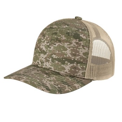 Port Authority Digi Camo Snapback Trucker Cap