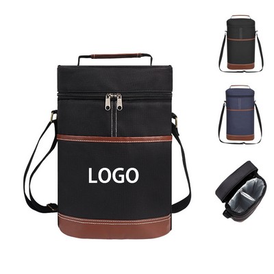 Insulated Double Wine Cooler Bag