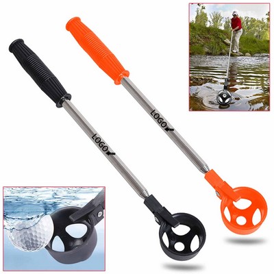 Telescopic Golf Ball Retriever With Secure Scoop Design