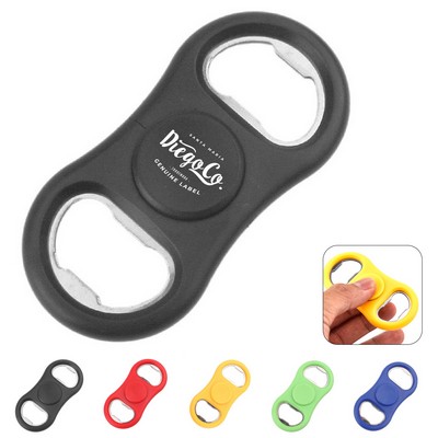 Magic Stress Relief Bottle Opener Spinner - Stainless Steel & ABS Durable Toy Gift