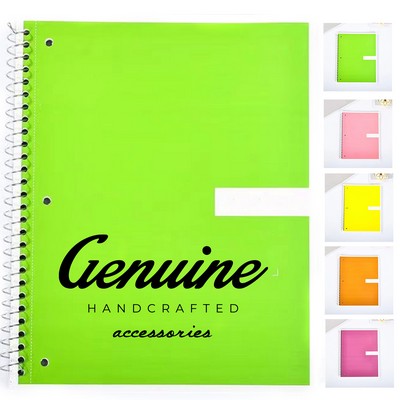 College Ruled Paper Spiral Notebook