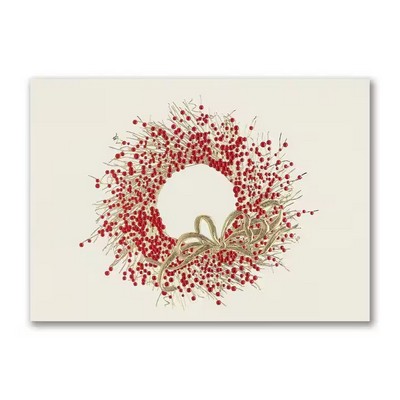 Scarlet Berries Card