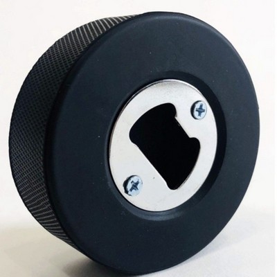 Hocky Puck Bottle Opener
