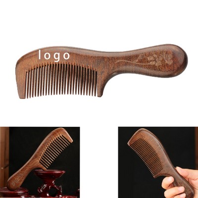 Sandalwood Hair Comb