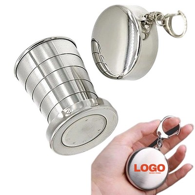 8.5 Oz. Stainless Steel Folding Cup
