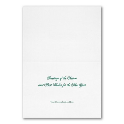 Hunter Watercolor Holiday Card