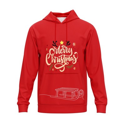 Men's Custom Sublimated Long Sleeve Hoodie - Sweatshirt