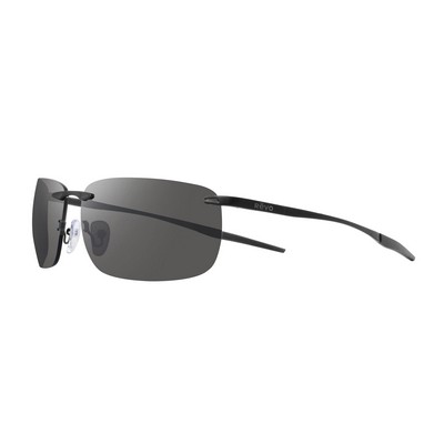 Revo Sunglasses Descend Z Rimless - Satin Black